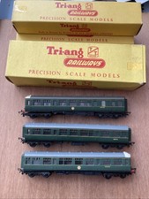 Tri-ang TT T190, T136, T137 Diesel Power Car 3 Car Set Boxed
