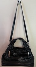 Kooba Black Calfskin Leather