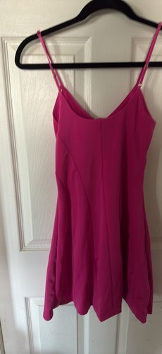 Polly pink solid neck - polly, v-neck