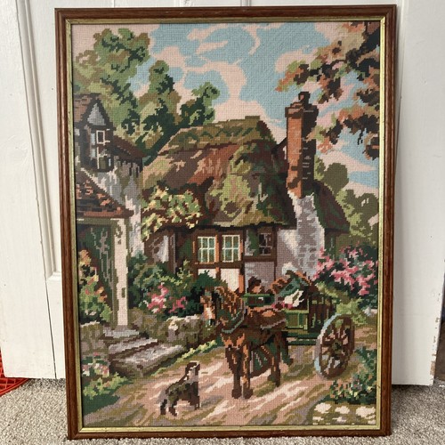 Framed tapestry twilleys - framed,