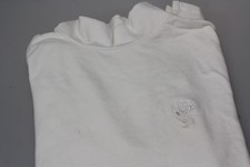 Ladies Ashworth L Sleeved Mock Turtle Neck Golf Top Coral /Off White 10 - 14 New