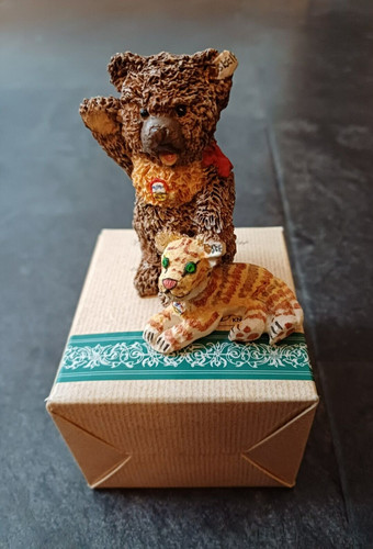 Steiff ceramic miniature - steiff,