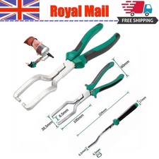 Fuel Line Petrol Clip Pipe Hose Release Disconnect Removal Pliers Tool UK