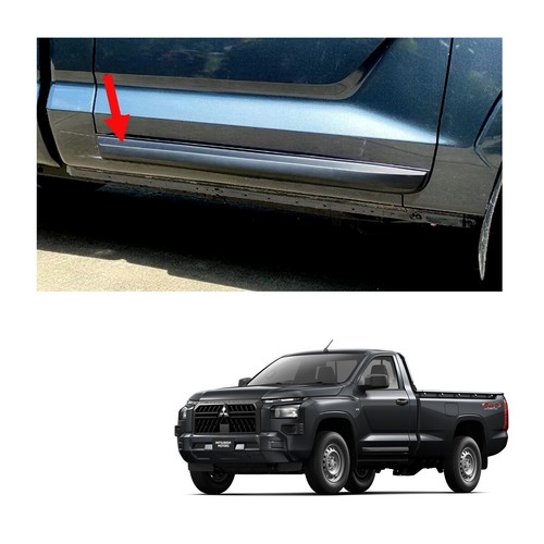Black side molding guard - molding, for