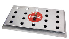 Coca Cola Drip Tray Official Pub Home Bar Metal and Plastic in Good Condition