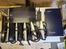 Panasonic PBX Phone System-NEC SV9100 CHS2UG + KX-TDA15E Units & 6x DT400 Phones