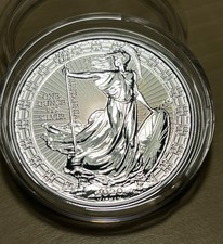2020 Silver Britannia 1oz Oriental Border Coin in Capsule