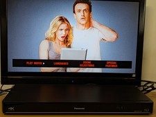 Panasonic DMP-BDT380 compact Slimline 3D Blu-Ray Player 4K Upscale NO Remote 