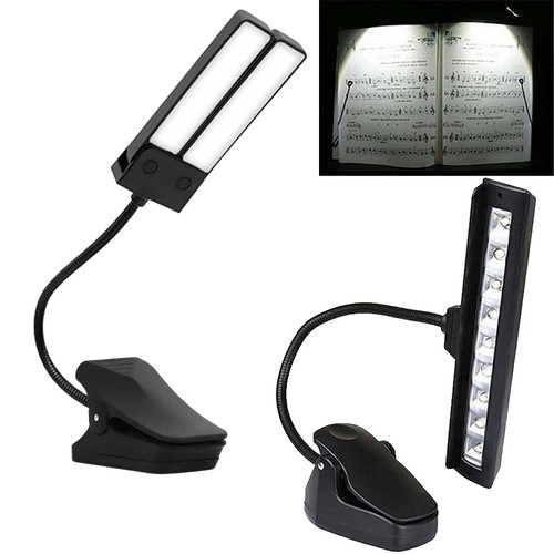 Led clip piano music stand - clip-on,