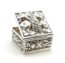 Sterling silver pill - sterling,