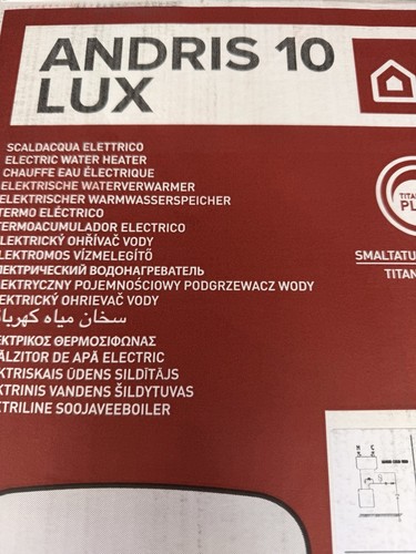 Ariston andris lux 10l water - andris,