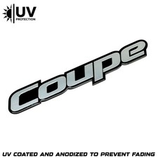 COUPE EMBLEM BADGE TRUNK