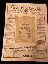 Royal Opera Covent Garden 1933