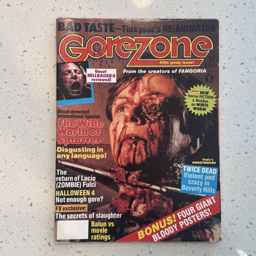 1988 gorezone gore - gorezone,