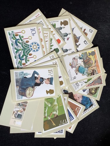 Stamp postcards great britain - stamp,