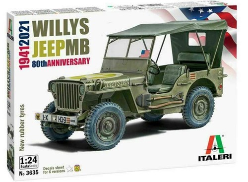 Italeri 3635 willys - 1/24,