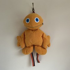 Vintage Official Rainbow Zippy Plush Rucksack Backpack Bag Kids Tv