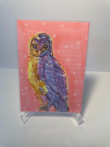 Aceo original painting by - aceo,