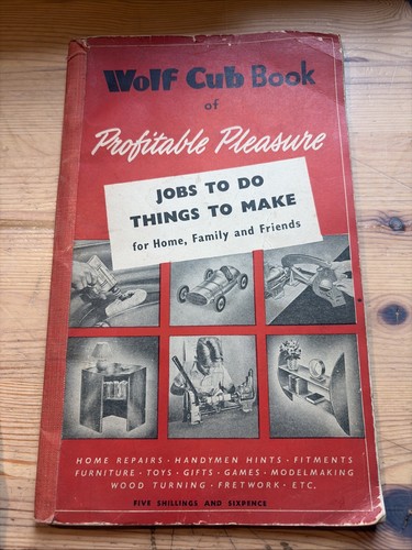 1950s vintage booklet wolf - 1950s, cub