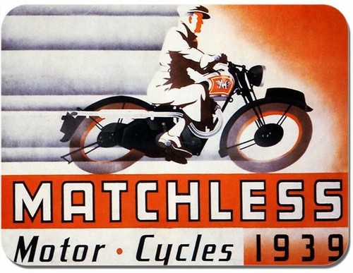 Matchless 1939 vintage - 1939, ad