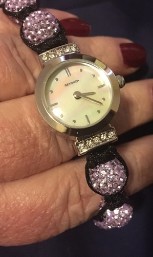 Sekonda watch pink shamballa - sekonda,
