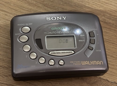 Sony walkman fx463 radio - sony, wm-fx463