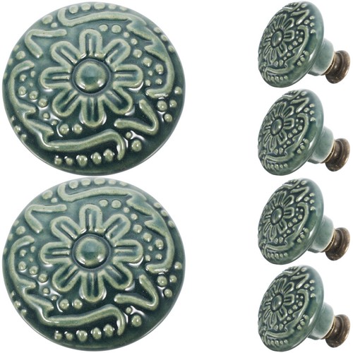 Set reusable ceramic - of, 6
