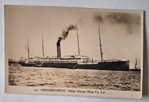 Oxfordshire bibby steam ship - oxfordshire,