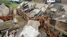 Reclaimed yorkshire stone roof - yorkshire,
