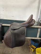 17” brown crosby gp saddle