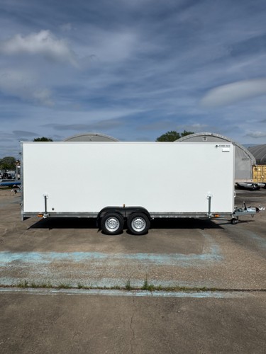 Box trailer car - trailer, 19,6ft