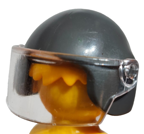 Playmobil grey police - x1,
