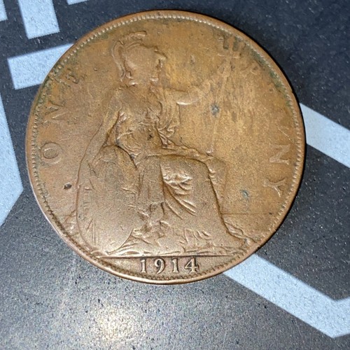 Great britain one - britain,, penny,