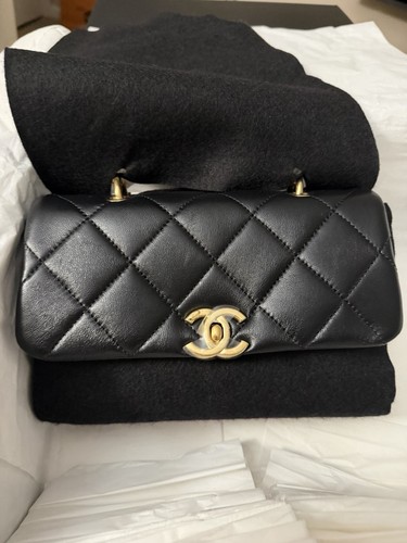 Brand new black chanel flap - new,