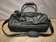 Vintage FootJoy Golf Shoes Holdall Bag Black With Shoulder Strap - Never Used.