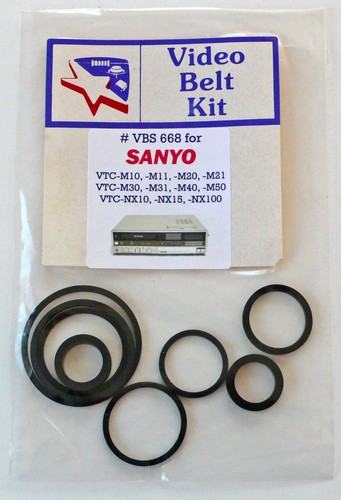 Vcr belt kit for sanyo - vcr,