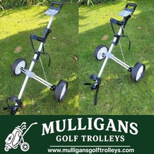 USED PUSH GOLF TROLLEY Height
