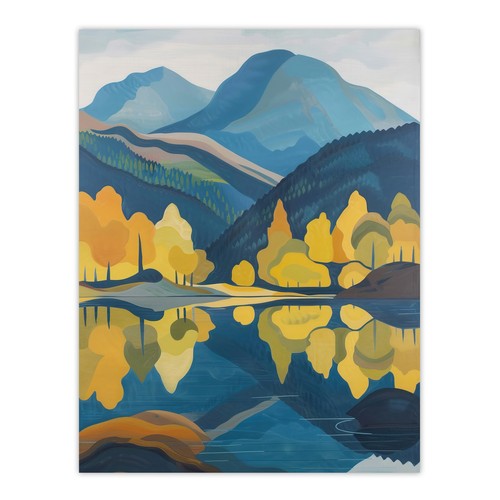 Lake district cumbria - cumbria, artwork