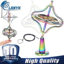 Metal Gyroscope Anti Gravity Rotating Top Gyroscope Balance Toy Educational UK