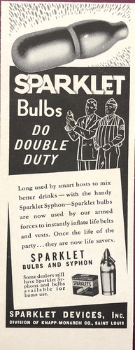 1942 sparklet bulbs - bulbs, siphons