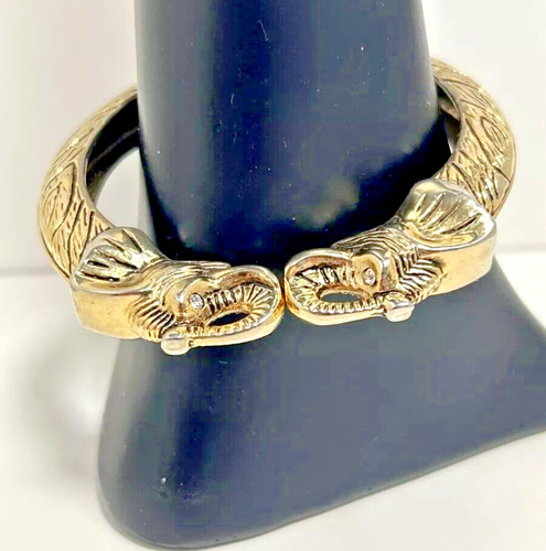 Vintage elephant bracelet - elephant,