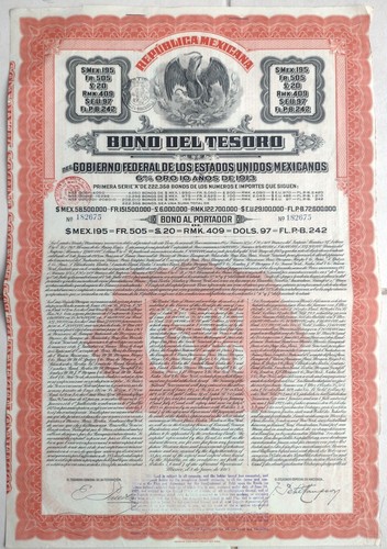 Republica mexicana 1913 mexico - 1913,
