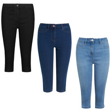 Ladies N@@t PETITE Pedal Pushers Cropped Jeans Sizes 8 10