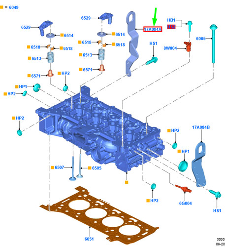 Ford ranger mk1 - t6, engine