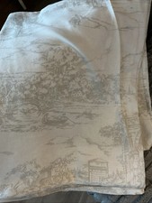 IKEA Emmie Land Toile de Jouy Single Duvet Cover Grey White
