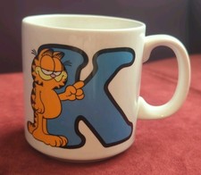 Garfield Mug Initial " K"