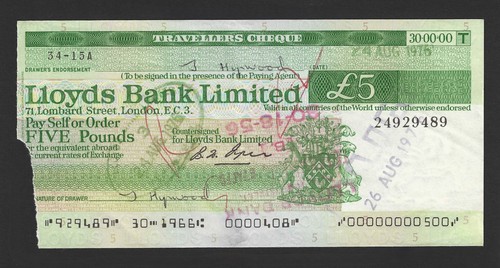 Lloyds bank 5 five - lloyds,