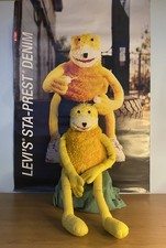 1999 Levi’s Flat Eric Mr Oizo Soft 24" Toy, Vivid Imaginations with 2x Posters