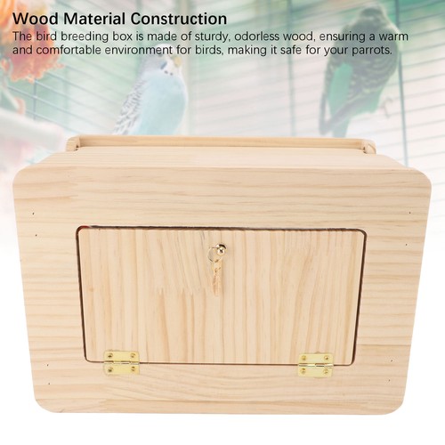 Bird box wooden acrylic - box,