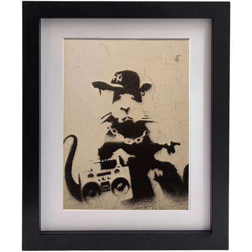 Banksy gangsta rat - banksy, new